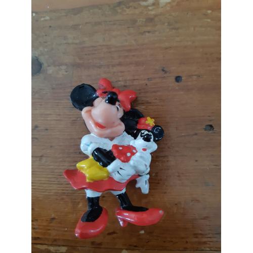 Figurine Pvc Walt Disney Applause Minnie Avec Bébé Minnie Dans Les Bras