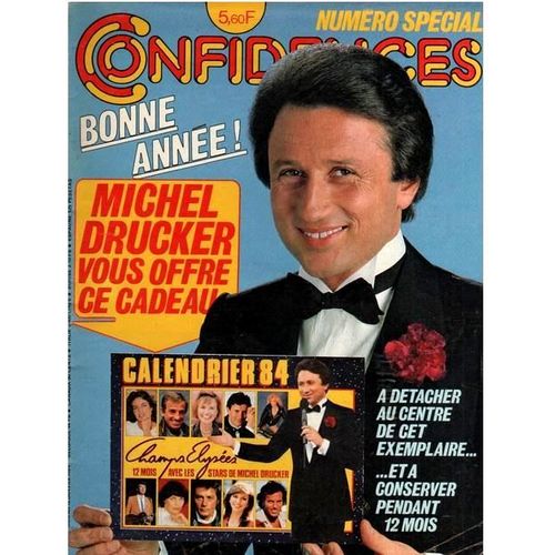 Confidences 1883 1984 Michel Drucker/Fresson/Mabille/Clark Gable/Victoria Principal