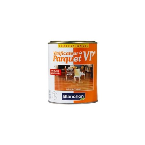 Vitrificateur Parquet BLANCHON VP - 1 Litre - Incolore Mat Soie / Ciré naturel