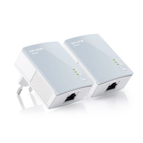 TP-Link TL-PA411KIT AV500 Nano Powerline Adapter Starter Kit - Pont - HomePlug AV (HPAV) - Branchement mural (pack de 2)