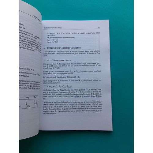 Solutions Aqueuses Acides & Bases - 60 Exercices Et Problemes Corriges De Chimie Des Solutions Accompagnes De Rappels De Cours, Programme De Math Sup Et Deug A1