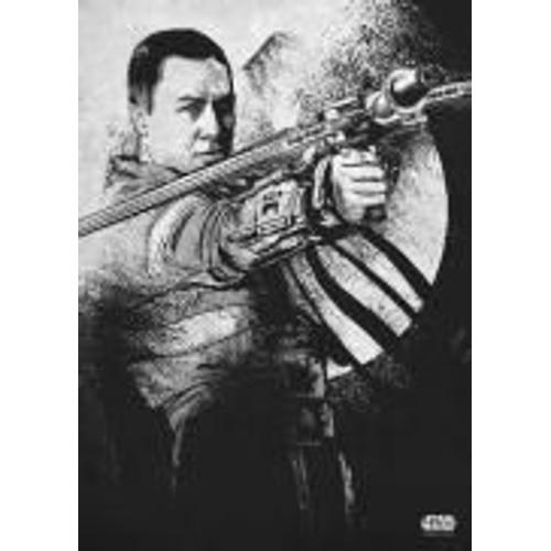 Rogue One Morality - Magnetic Metal Poster 45x32 - Chirrut Imwe