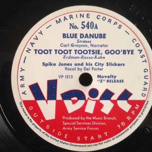 Blue Danube - Toot Toot Tootdie, Goo'by - How High The Moon - Begin The Beguine