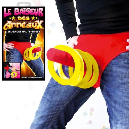 Slip Humoristique Le Baiseur Des Anneaux Adulte Taille Unique