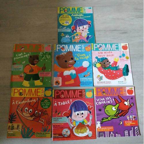 Lot De 14 Revues Pomme D'api