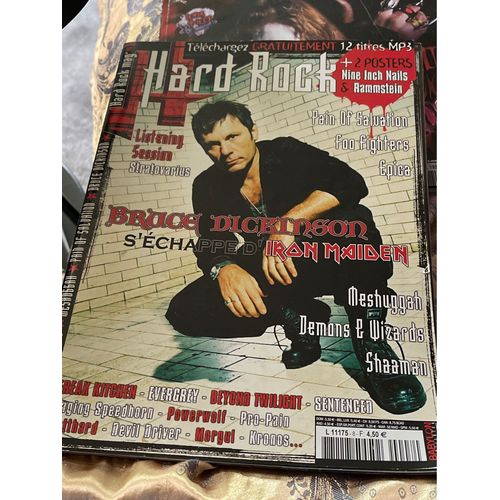 Hard Rock, Magazine Numéro Huit, Bruce Dickinson