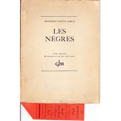 Les Nègres - 1/495 Ex. Sur Vélin Du Marais.