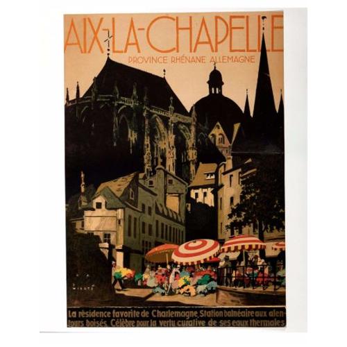 Affiche Aix La Chapelle