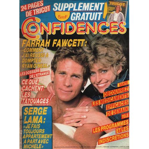 Confidences 1922 1984 Farrah Fawcett/Francois Valery/Mick Micheyl/Jeanne Mas/Serge Lama