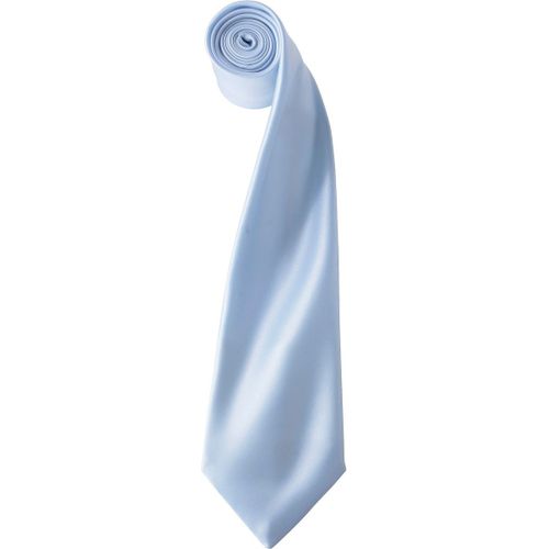 Cravate Satin Unie - Pr750 - Bleu Clair