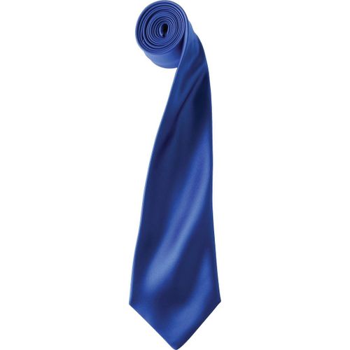 Cravate Satin Unie - Pr750 - Bleu Roi