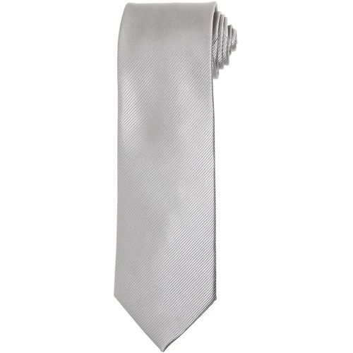 Cravate En Soie - Pb795 - Gris Silver