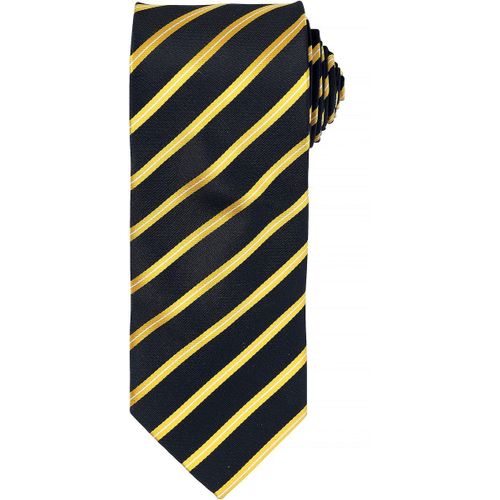 Cravate Ray?E Sport - Pr784 - Noir Et Jaune