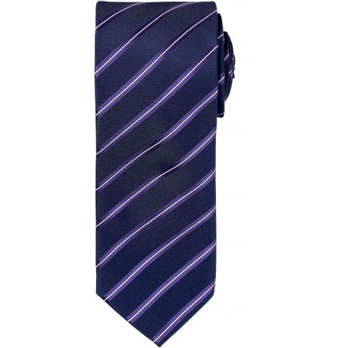 Cravate Ray?E Sport - Pr784 - Bleu Marine Et Violet