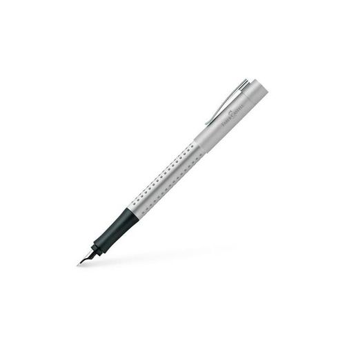 Faber-Castell Stylo-Plume Grip 2011 Pointe F Argent