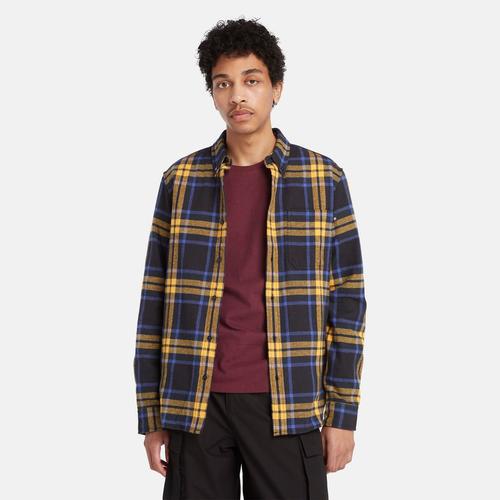 Timberland Chemise À Carreaux En Flanelle Pour Homme/Bleu/Jaune Noir