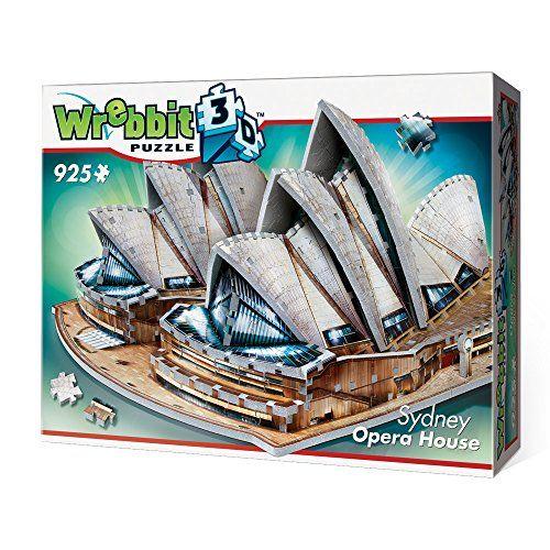 Wrebbit 3d Sydney Opera House 3d Jigsaw Puzzle (925-Piece)