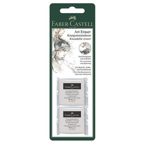 Faber-Castell Gomme Mie De Pain Blanc 2x