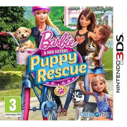 Barbie & Her Sisters Puppy Rescue (Import Anglais/Portugais) - Nintendo 3ds