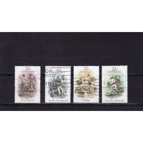Timbres-Poste DAustralie (Epoque De La Ruée Vers LOr)