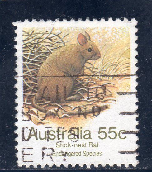 Timbre-Poste DAustralie (Espèce En Danger)