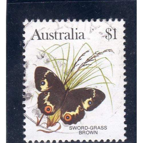 Timbre-Poste DAustralie (Papillon)