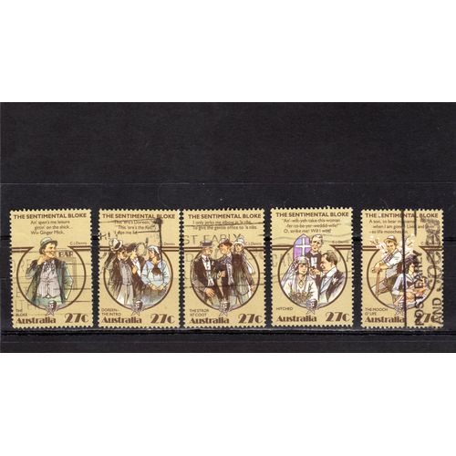 Timbres-Poste DAustralie (Folklore Australien)