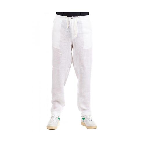 Alpha Industries - Trousers > Slim-Fit Trousers - White