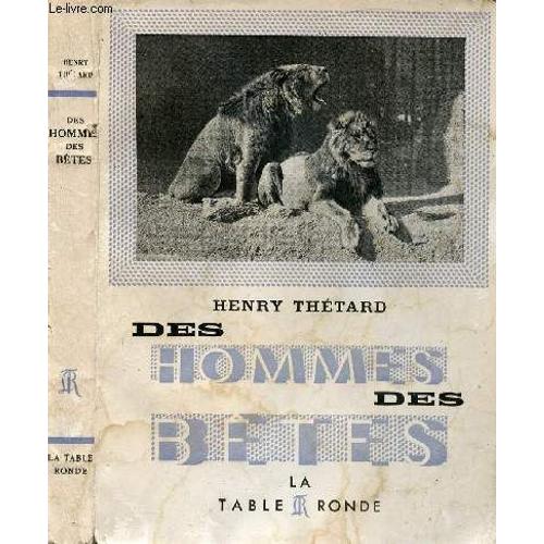 Des Hommes Et Des Betes