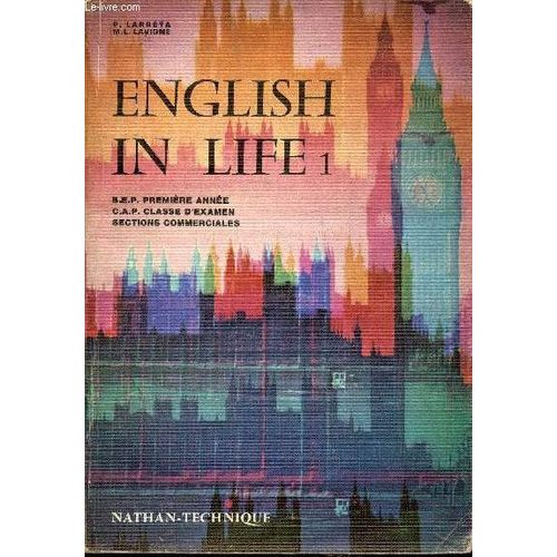 English In Life 1 - B.E.P. Premiere Annee, C.A.P. Classe D Examen, Sections Commerciales