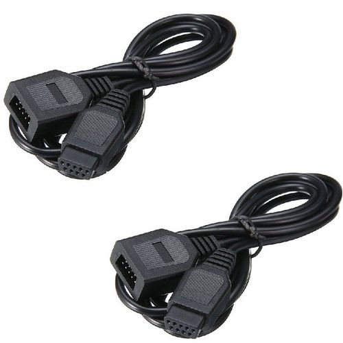 2 X Rallonges Manette Pour Sega Megadrive Genesis 1 & 2 - 1,8 Mètre