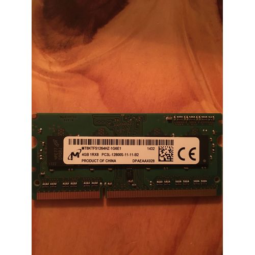 Barrette de mémoire PC3L 12800S 4GB