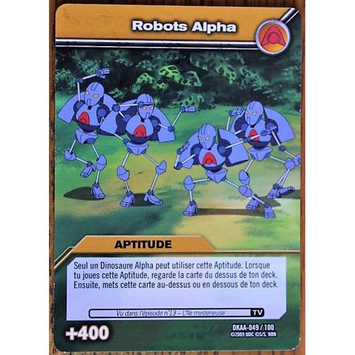 Tcg Dinosaur King - Dkaa - 049 / 100 - Robots Alpha