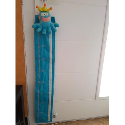 Toise Enfant Peluche Pieuvre Couronne Bleu 40 Cm A 1 Cmneuve Carrefour Rakuten