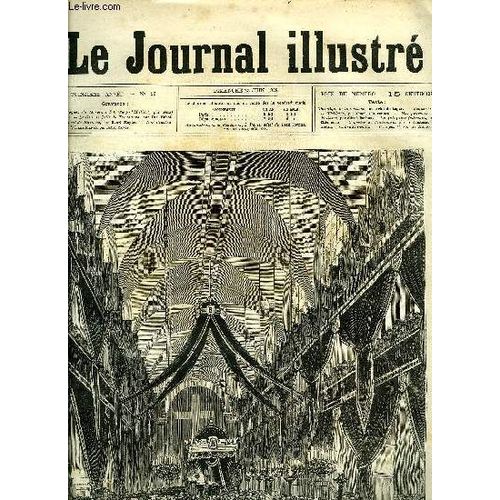 Le Journal Illustre N° 26 - Gravures : Les Obsèques Du Maréchal Baraguay-D Hilliers Par Henri Meyer, La Grande Salle Du Trocadéro Par Karl Fichot, Le Roi Du Hanovre Par Henri Meyer, Voltaire Par(...)