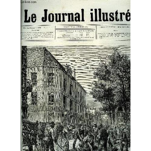 Le Journal Illustre N° 41 - La Catastrophe Du Boulevard Rochechouart Par Henri Meyer, Le Nouveau Théatre Du Gymnase Par Hubert Clerget,La Fabrication Du Vin De Champagne Par G. Dupré, Le Prince Nikita(...)