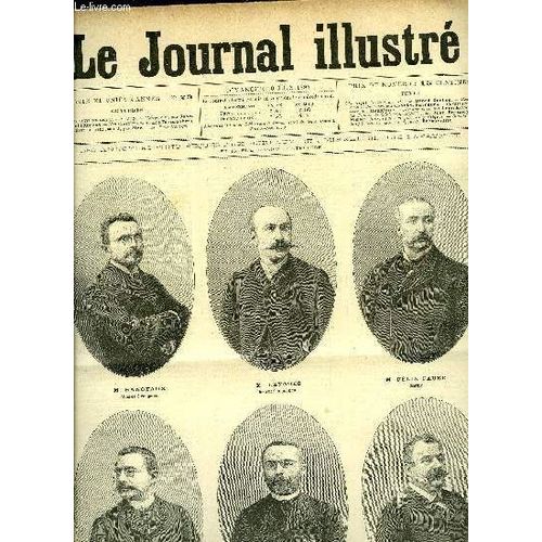 Le Journal Illustre N° 23 - Les Ministres Nouveaux, Le Pape Et L Empereur Par Jean Paul Laurens, M. Paul Bourget, Le Pendu De Sépienne Par Jean Barancy, Femmes Journalistes Et Femmes Politiques