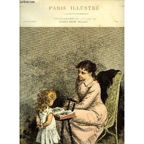 Paris Illustre N° 51 - La Leçon De Lecture Par A. Marie, Très Bécarre Par Bertol-Graivil, Paysage Des Pyrénées Par Gustave Doré, Critique Influent Par P. Quinsac, Simplicité, Locutions Vicieuses Par(...)