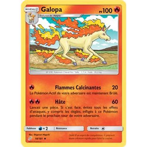 Carte Pokémon - Galopa - 18/181 - Duo De Choc