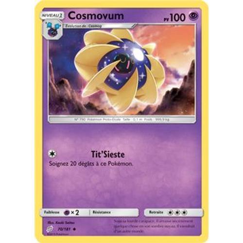 Carte Pokémon - Cosmovum - 70/181 - Duo De Choc