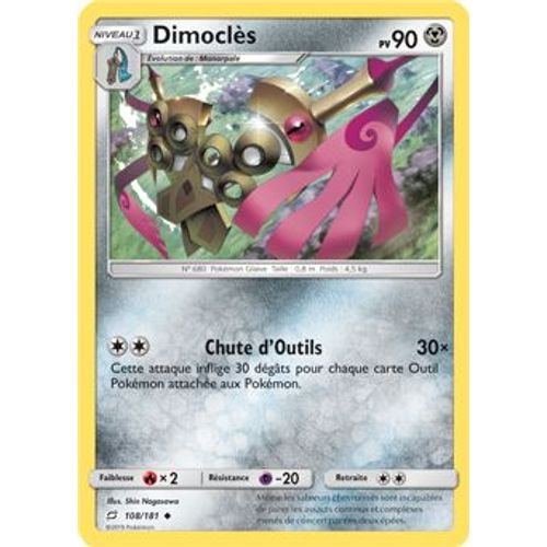 Carte Pokémon - Dimoclès - 108/181 - Duo De Choc