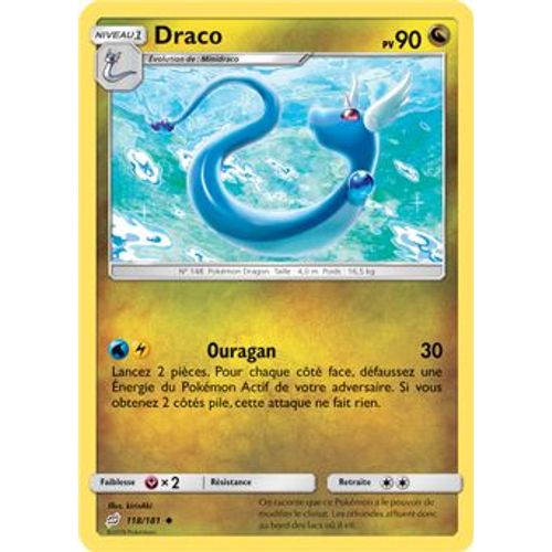 Carte Pokémon - Draco - 118/181 - Duo De Choc