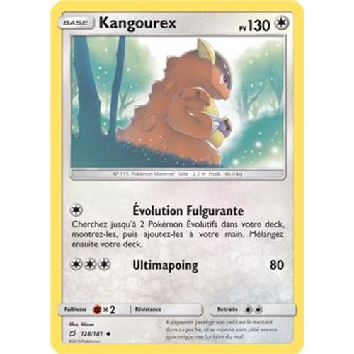 Carte Pokémon - Kangourex - 128/181 - Duo De Choc