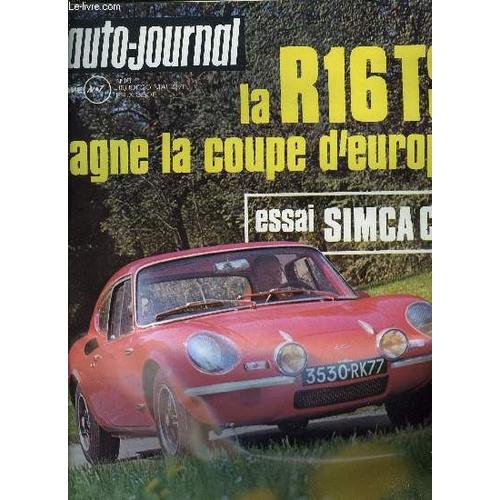 L Auto Journal N° 10 - Auto : Simca Cg 1200 S, Caravane : Esmeralda De Roller, Auto-Radio : Champion De Sonolor, Equipement : Détecteur Radatec, L Amérique De Ford, L Automobile En Espagne, Le Coupé(...)