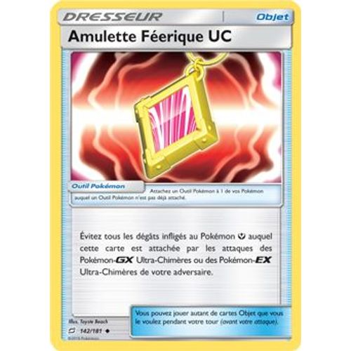 Carte Pokémon - Amulette Féerique Uc - 142/181 - Duo De Choc