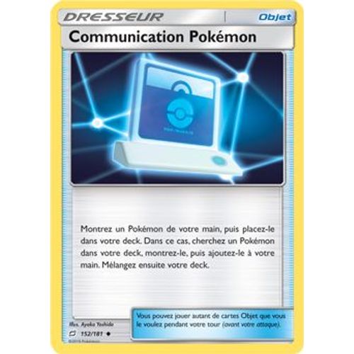 Carte Pokémon - Communication Pokémon - 152/181 - Duo De Choc