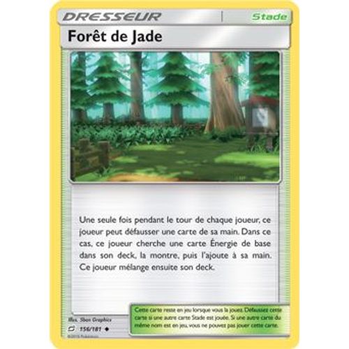 Carte Pokémon - Forêt De Jade - 156/181 - Duo De Choc