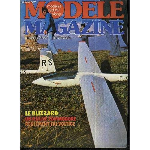 ** Revue Modele Magazine n°301 Planeur Le Blizzard Le Rallye Commodore 