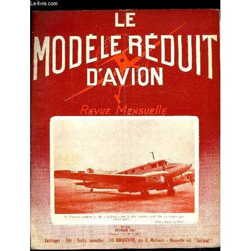 Le Modele Reduit D Avion N° 334 - Les Monotypes Par G. Matherat, Plan Du Strike 3 De Ch. Coviaux Par G.M., Profils De Détails De Strike Et Ergo Gluc Par G.M., Plan Du Ergo Gluc De G. Matherat(...)