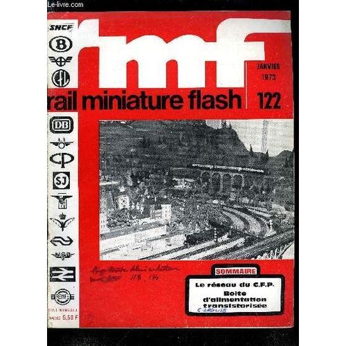 Rail Miniature Flash N° 122 - Vla Le Facteur, Le Réseau Des Chemins De Fer Picards, Transformations-Améliorations : Pantographes, Type 1500 Volts Jouef, Du N... Au Ho : Un Peu De Cartographie, Le 19e(...)